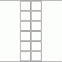 1171 - Label Size 50mm x 45mm - 2,840 labels per roll