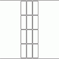 1172 - Label Size 29mm x 74mm - 2,730 labels per roll