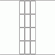 1172 - Label Size 29mm x 74mm - 2,730 labels per roll 