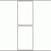 1188 - Label Size 80mm x 125mm - 540 labels per roll