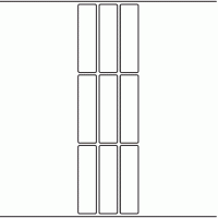 1189 - Label Size 26mm x 97mm - 2,090 labels per roll