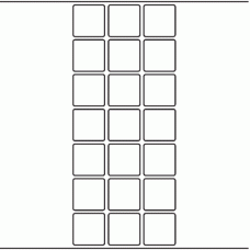 1199 - Label Size 33mm x 33mm - 5,790 labels per roll 