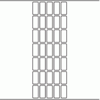 1200 - Label Size 15mm x 33.5mm - 9,410 labels per roll